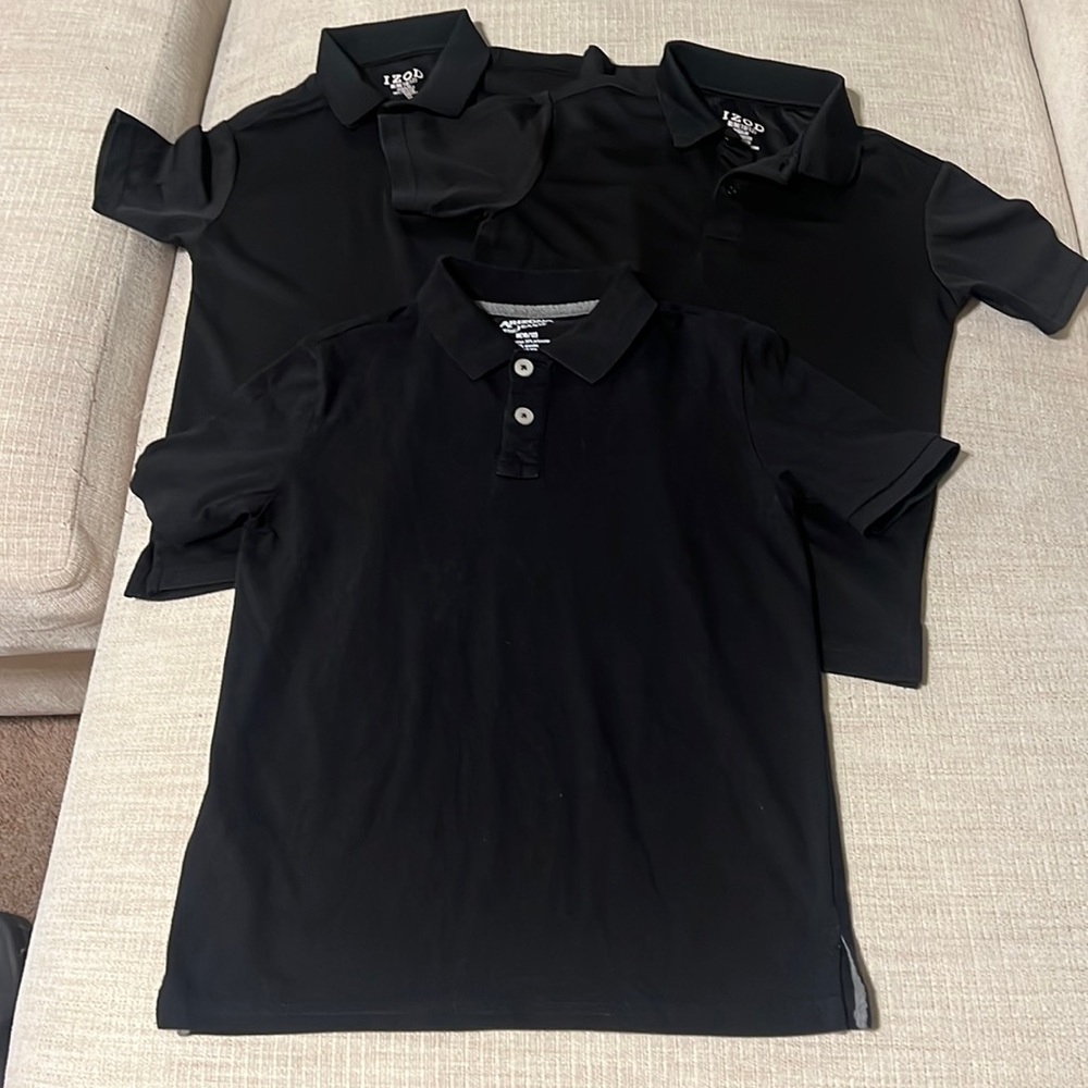 Set of 3 Polo Shirts Medium 10/12